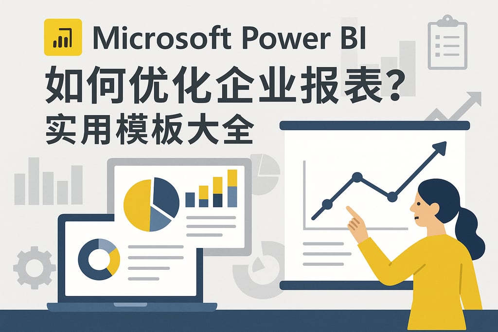 Microsoft Power BI如何优化企业报表？实用模板大全
